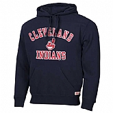Men's Cleveland Indians Stitches Fastball Fleece Pullover Hoodie-Navy Blue,baseball caps,new era cap wholesale,wholesale hats